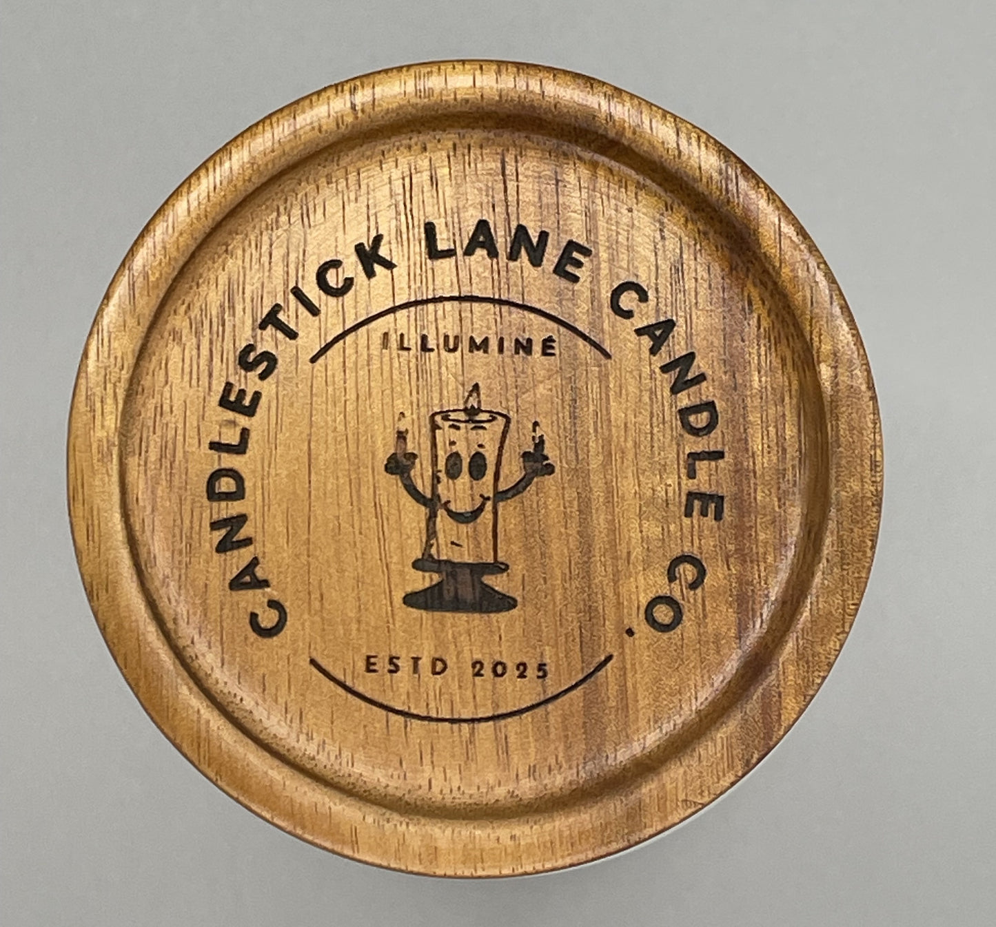 13oz "Happy Mother's Day!" Themed Jar Candle with Logo Engraved Bamboo Lid