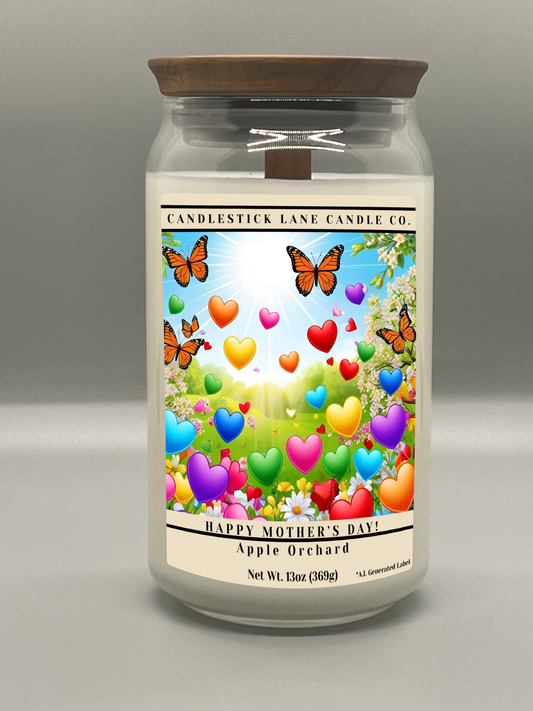 13oz "Happy Mother's Day!" Themed Jar Candle